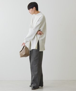 AMERICAN HOLIC ハイネックＢＩＧスウェット Oatmeal