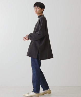 AMERICAN HOLIC ハイネックＢＩＧスウェット Charcoal Gray