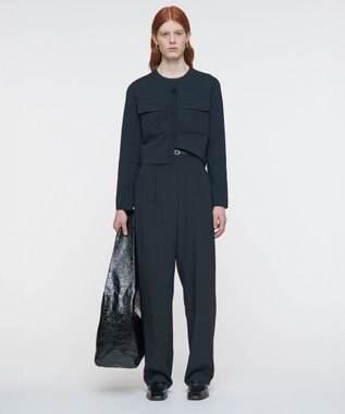 JOSEPH フルニードルビスコース　ニットジャケット Black