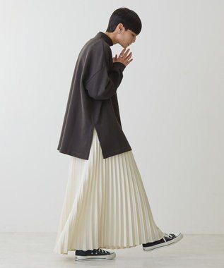 AMERICAN HOLIC ハイネックＢＩＧスウェット Charcoal Gray