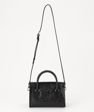 GRACE CONTINENTAL Mini Boston Bag ブラック