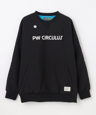 PW CIRCULUS 【3層レイヤー構造ボンディング×中綿キルティング】【MEN】中綿プルオーバー ゴルフ