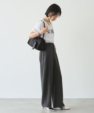 russet コーデュラナイロンワイドミニボストンバッグ（CE-1754-WEB） Black