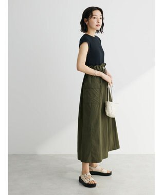 Green Parks ・ＥＬＥＮＣＡＲＥ　ＤＵＥ　リブキリカエワンピ Black