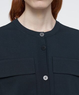 JOSEPH フルニードルビスコース　ニットジャケット Black