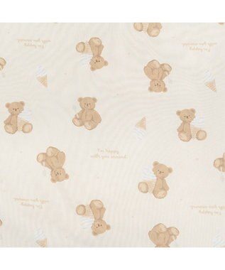 PET PARADISE ペットパラダイス くまちゃん クール 筒型 寝袋 《アイス柄》 ベージュ