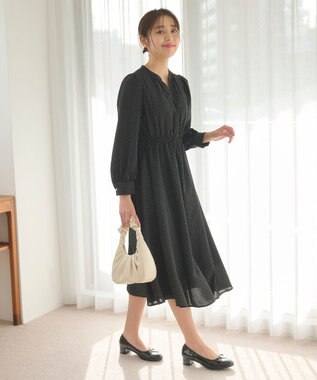 Feroux 【セットアイテム】ニットベストセット ワンピース ブラック系2