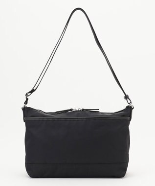 Y'SACCS ナイロン×リサイクルレザー　コンビマルチショルダー ブラック