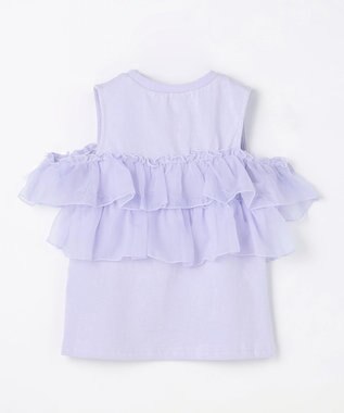 ANY KIDS 3WAY フリルドッキングTシャツ サックスブルー