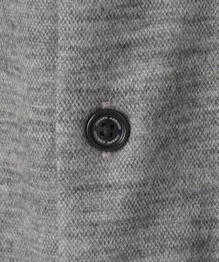 JOSEPH ABBOUD 【軽量/ストレッチ/尾州が誇る上質素材 】ウールミルドジャージーシャツ グレー系ストライプ