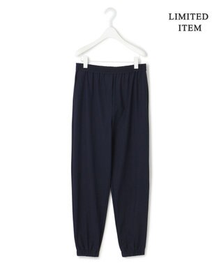ICB L 【WEB限定・接触冷感・UVカット・洗える】アトラストリコット ジョグパンツ ネイビー系