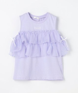 ANY KIDS 3WAY フリルドッキングTシャツ サックスブルー