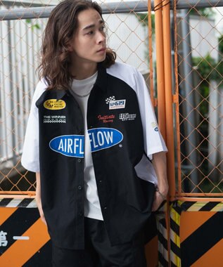 WEGO 【ユニセックス着用ITEM】レーシングシャツ（S） ブラック