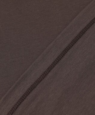 自由区 L スーピマスムーススリム タンクトップ ブラウン