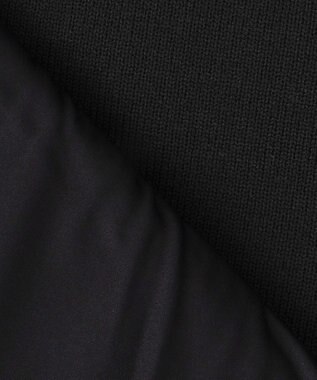 23区GOLF 【MEN】【ウォッシャブル】グラフィックダブルジャガードニット ブラック系