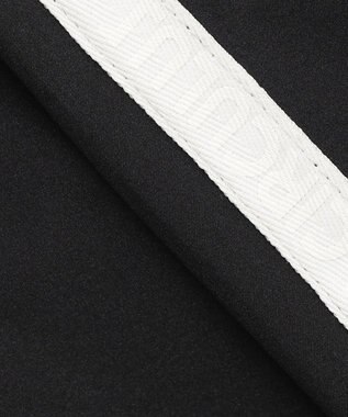 PW CIRCULUS 【撥水加工/ストレッチ】サイドストライプ ワイドパンツ ゴルフ ブラック系