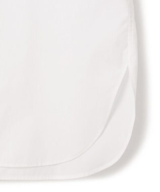 23区 L 【洗える】エンブロイダリーシャーティング シャツ ブラウス ホワイト系