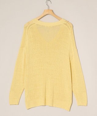 ONWARD Reuse Park 【23区】ニット春夏 イエロー