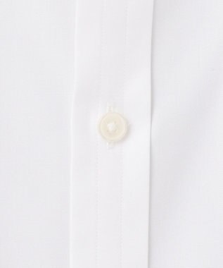 GOTAIRIKU 【形態安定/コンバーチブルカフス仕様】PREMIUMPLEATS_レギュラーカラー 通年ドレスシャツ ホワイト系