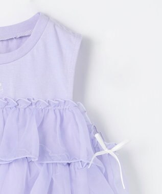 ANY KIDS 3WAY フリルドッキングTシャツ サックスブルー