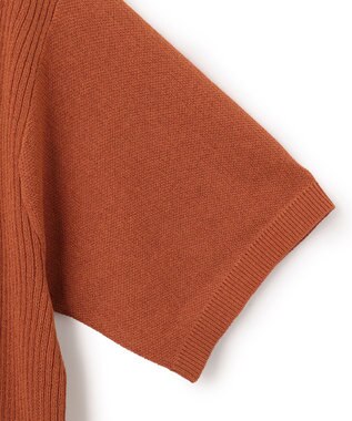 JOSEPH HOMME ストライプカナパ ニット オレンジ系