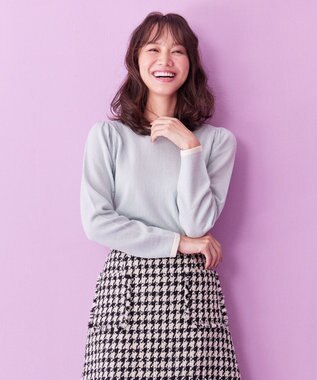 TOCCA 【洗える！】CASHEMERE プルオーバー ライトグリーン系