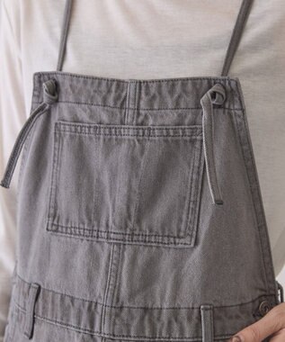 AMERICAN HOLIC デニムサロペット Gray