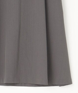 J.PRESS LADIES L 【洗える・セットアップ対応】Tricot フレア スカート スレート系