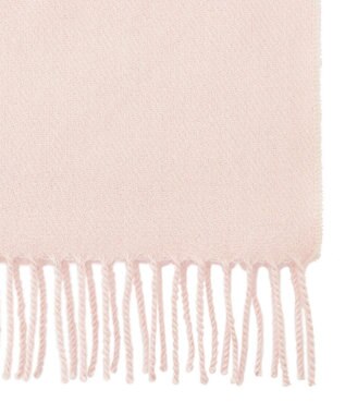 MOONBAT PAUL & JOE ACCESSOIRES ”PJ”ロゴブローチ付きムースタッチマフラー（パッケージ入り） ピンク