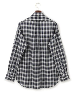 J.PRESS MEN ドビータータンマルチチェックシャツ ネイビー系3