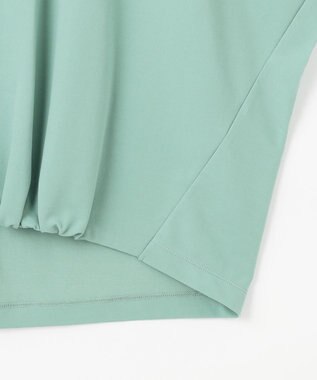 自由区 S 【接触冷感・UVカット・吸水速乾・抗菌防臭・洗える】ハイカウントフォルム Tシャツ フロスティグリーン