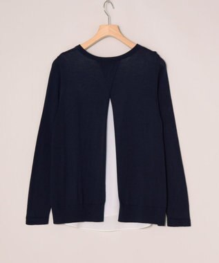 ONWARD Reuse Park 【自由区】ニット春夏 ネイビー