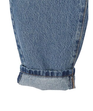 earth music&ecology ウ゛ィンテージ加工テーパードデニム Medium Indigo
