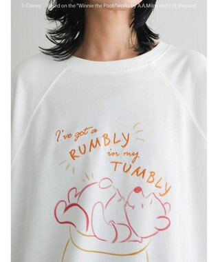 Green Parks Ｗｉｎｎｉｅ　ｔｈｅ　Ｐｏｏｈ／７分袖プルオーバーⅡ White