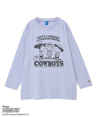 Green Parks ■ＦＲＵＩＴ×ＰＥＡＮＵＴＳ　ロングＴＥＥ Purple