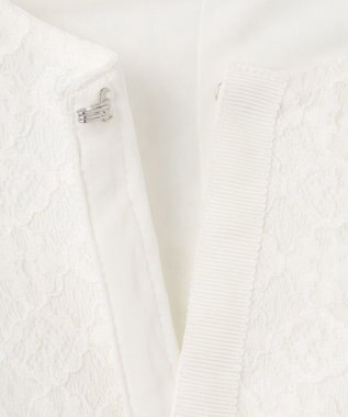 組曲 KIDS 【110-140㎝】レーシージャケット＆ワンピース セット ネイビー系