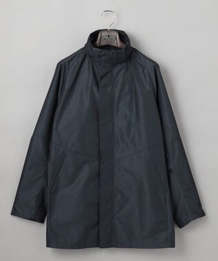 GOTAIRIKU ダウンライナー装着可【仕事で着用可】メランジシャンブレー スプリングブルゾン(25年モデル) ダルブルー系