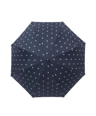 MOONBAT 【WEB限定/ジャンプ傘】POLO RALPH LAUREN（ポロ ラルフローレン）長傘  ポロポニー プリント ネイビーブルー