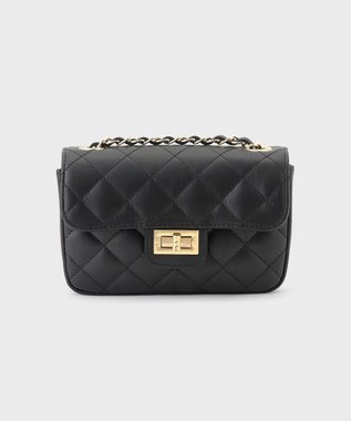 GRACE CONTINENTAL MaisonVincent チェーンバッグS ブラック