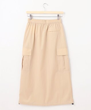 SHARE PARK LADIES 【撥水・UVカット・ストレッチ・軽量 】ナイロンカーゴスカート（S・Mサイズ） ベージュ系