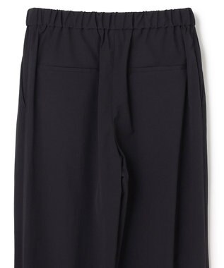 BEIGE， YANN / 裾カフス イージーアンクルパンツ Black