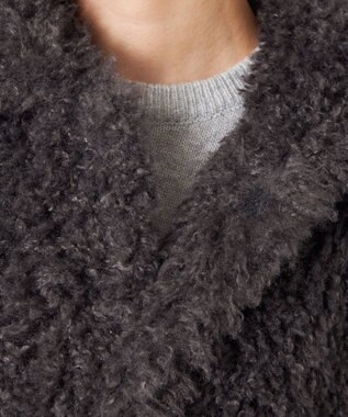 NAVE 【Nave】ニードルボア ミドル ジャケット チャコール系