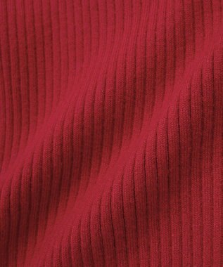 AMERICAN HOLIC バイパチヘンリーネックリブニットプルオーバー Red