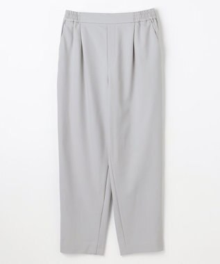 ANY イージーケアライトストレッチテーパードパンツ ライトグレー