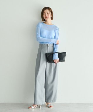 YECCA VECCA クルーネックシアートップス Off White