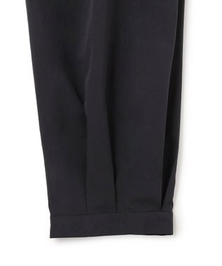 BEIGE， YANN / 裾カフス イージーアンクルパンツ Black