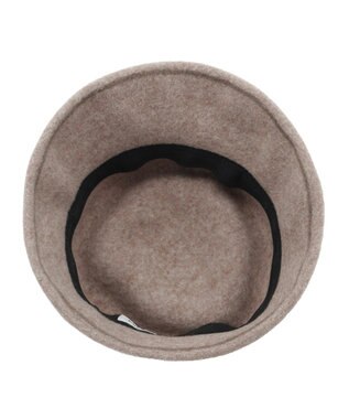 MOONBAT FURLA(フルラ) バスク つば裏ラインクロッシェハット 日本製 ベージュ