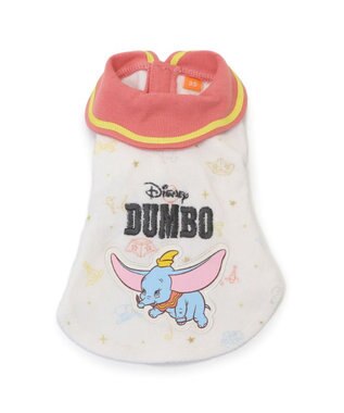 PET PARADISE ディズニー ダンボ サーモキープ Tシャツ 小型犬 ホワイト×ピンク