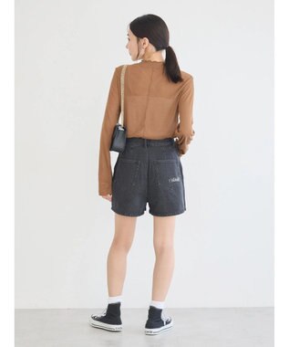 earth music&ecology シアーリブプルオーバー Camel