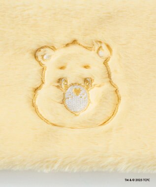 MOONBAT Care Bears(ケアベア) フェイクファーマフラー 手洗い可能 ライトイエロー